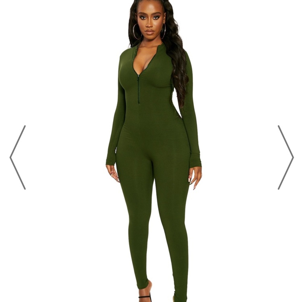 Naked wardrobe jumpsuit in Black